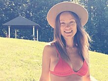 Как выглядит беременная Оливия Уайлд в бикини