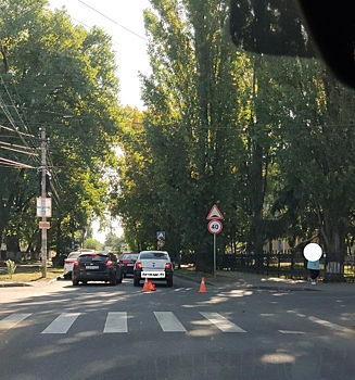 В Курске сбили пешехода возле городской больницы №3