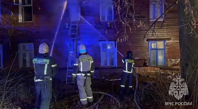 Крупный пожар потушили в Нижнем Новгороде