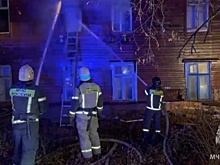 Крупный пожар потушили в Нижнем Новгороде