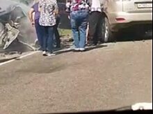 На трассе под Красноярском насмерть разбился водитель