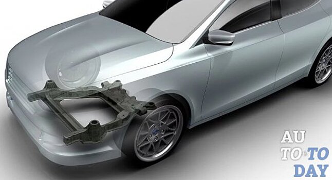 Magna создала подрамник из углеродного волокна для Ford