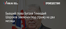 Бывший глава Бугров Геннадий Шорохов заключен под стражу на два месяца