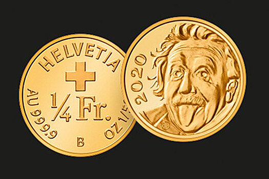 В Швейцарии отчеканили самую маленькую в мире золотую памятную монету