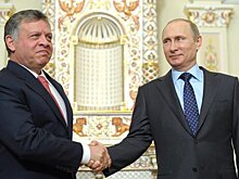 Путин обсудил с королем Иордании ситуацию в Сирии