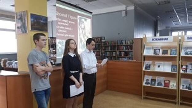 В литературной гостиной встретились студенты колледжа «Царицыно»