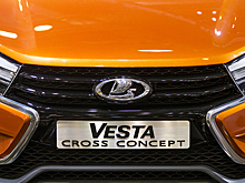 Появились первые фото обновленной Lada Vesta SW Cross
