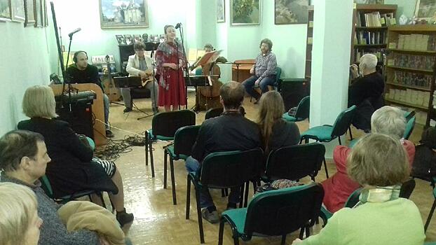 Весенний концерт прошел в библиотеке на Алтуфьевском шоссе