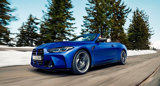 BMW выпустила 503-сильный кабриолет BMW M4 Competition с системой M xDrive