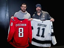 Капитан «Лос-Анджелеса» Копитар об обмене свитерами с Овечкиным: это рождественский подарок