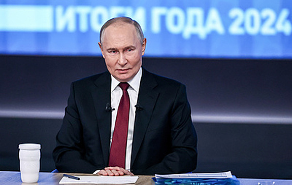 Ядерная доктрина, СВО, "Орешник" и суверенитет. "Итоги года с Владимиром Путиным"
