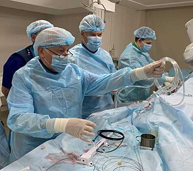 В нижегородской больнице №5 выполнили уникальную операцию на артериях сердца