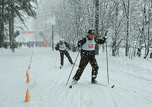 В Ярославском высшем военном училище ПВО прошел чемпионат по лыжному спорту