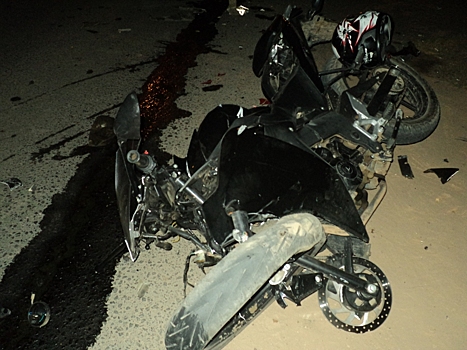 В Сорочинске двое пострадали при столкновении ВАЗа и мотоцикла