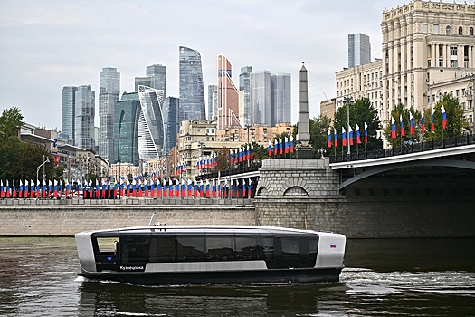 Беспилотные катера будут следить за безопасностью на воде в Москве с 2025 года