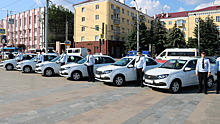 Брянские полицейские получили 25 новых автомобилей