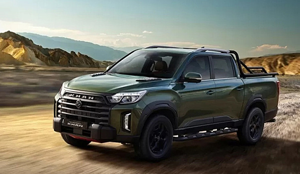 SsangYong обновил рамный пикап Rexton Sports