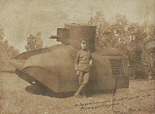 Русский танк «Вездеход» мог опередить английский Mark I
