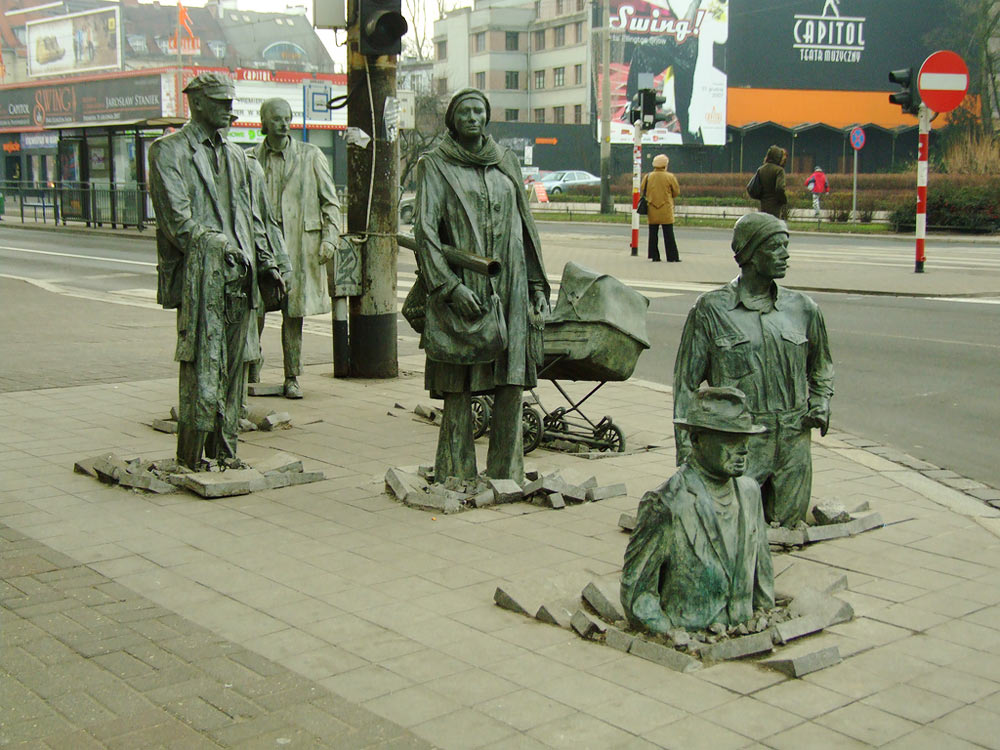 Памятник «Переход», Вроцлав, Польша, Европа
