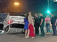 ДТП с “перевертышем” произошло на автодороге Новокузнецка