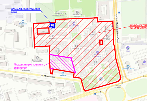 Два 25-этажных общежития построят в Ростове за 1,5 млрд рублей