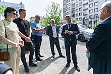 Мэр проконтролировал ремонт "жилого памятника" в центре Новосибирска