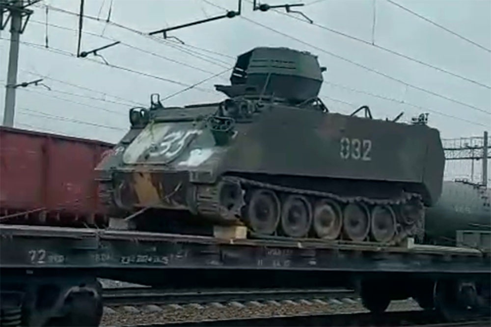 Трофейной техники НАТО стало так много, что ее отправляют в тыл эшелонами