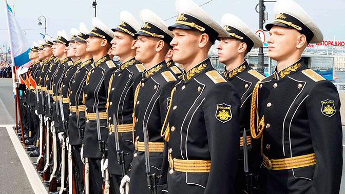 Российская парадная военная форма нового образца