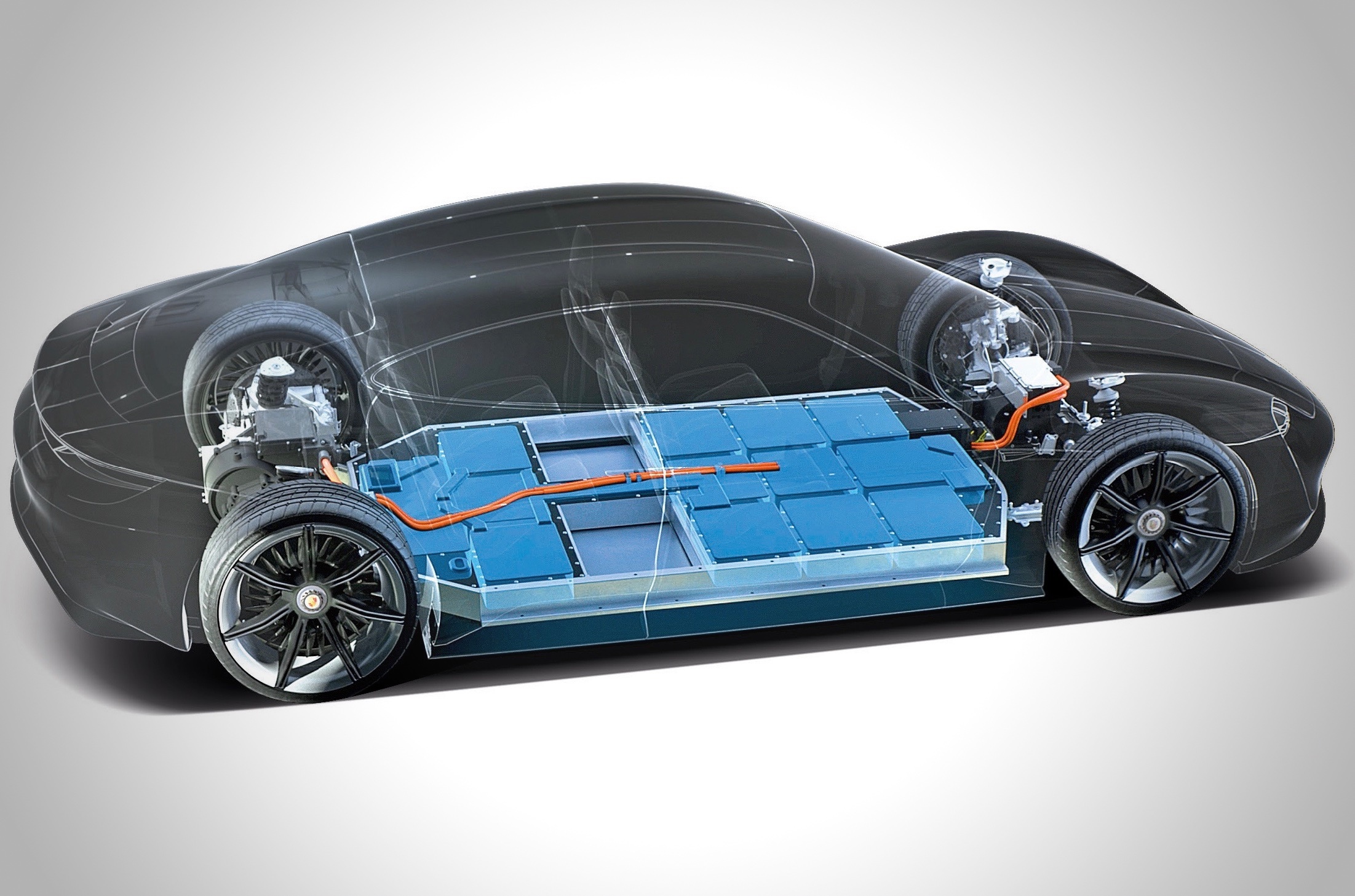 Будущие электрокары Porsche смогут проезжать без подзарядки 1300 километров