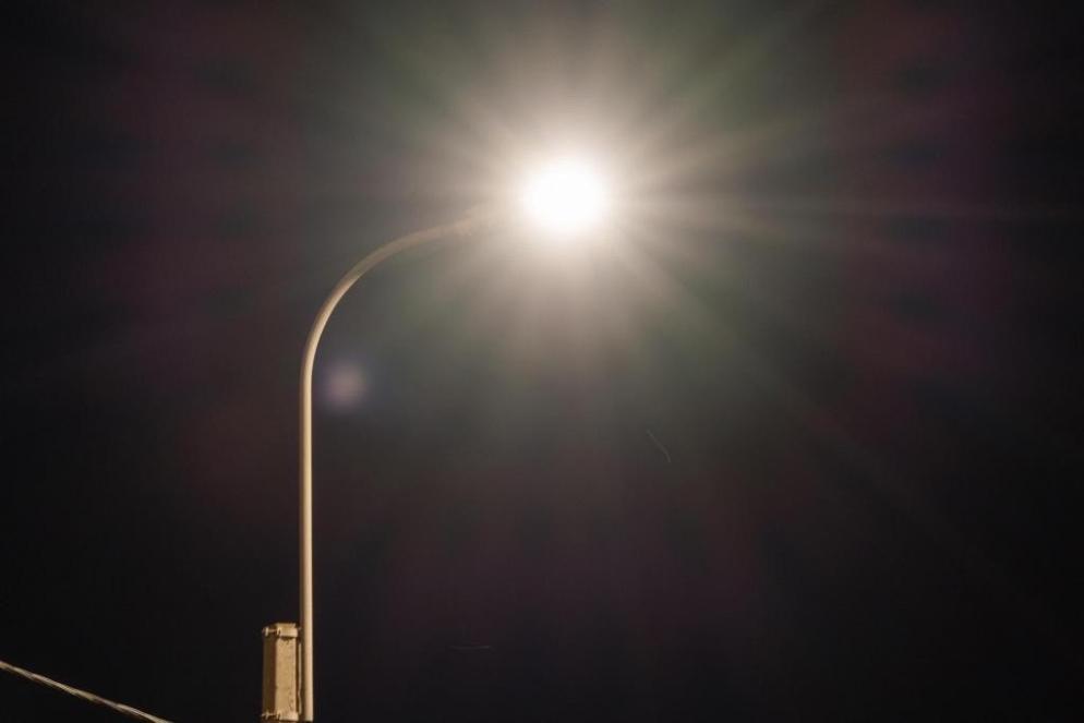 В Дерптском сквере модернизируют наружное освещение