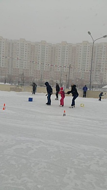 Команда Выхина-Жулебина приняла участие в «Зимних забавах»