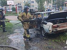Детские игры стали причиной возгорания автомобиля на улице Автозаводской в Ижевске
