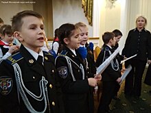 Воспитанники кадетской школы-интерната в Тимирязевском выступили на городском фестивале