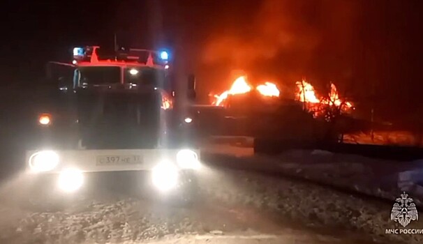 При пожаре на газопроводе под Пермью пострадали шесть человек