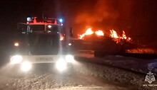 При пожаре на газопроводе под Пермью пострадали шесть человек