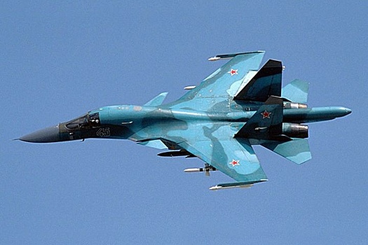 Появилось фото последствий столкновения двух Су-34 в небе
