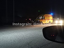 Автомобиль перевернулся на крышу в результате ДТП в Кузбассе