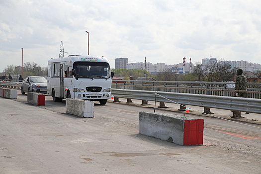 Губернатор проинспектировал: движение транспорта по мосту на Малиновского частично открыли в Ростове