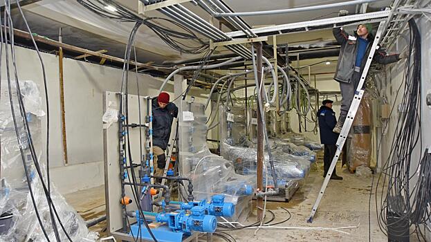 Реконструкция реагентного хозяйства завершается на очистных сооружениях в Вологде