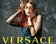 Джиджи Хадид снялась в рекламной кампании Versace осень-зима 2017-18