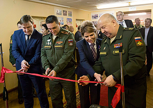 В Общевойсковой академии ВС РФ торжественно открыли Музей славы армейского спорта