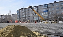 В Камышине Волгоградской области проинспектировали стройку многоэтажки