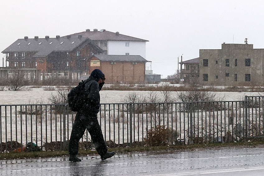 Подтопления в Крыму после дождей