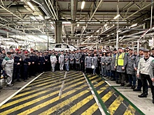 Тысячный кузов кроссовера Haval M6 прошел по конвейеру завода под Калугой