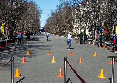 В главной базе Северного флота прошла весенняя легкоатлетическая эстафета