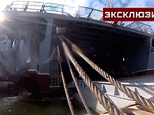 Запереть и десантировать: механизм кормовой сходни БДК «Петр Моргунов» показали на видео