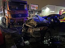 Пять машин столкнулись в подмосковных Мытищах