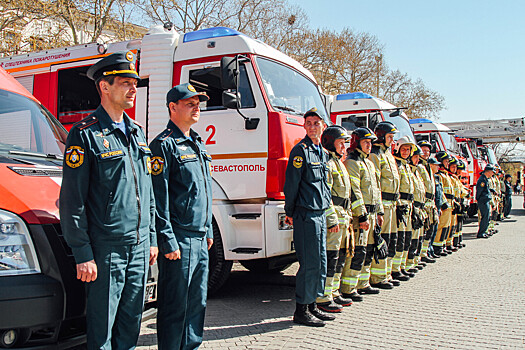 В Севастополе отметили День пожарной охраны России
