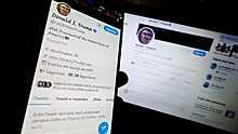 Штаб Трампа опубликовал логотип Twitter с символами СССР