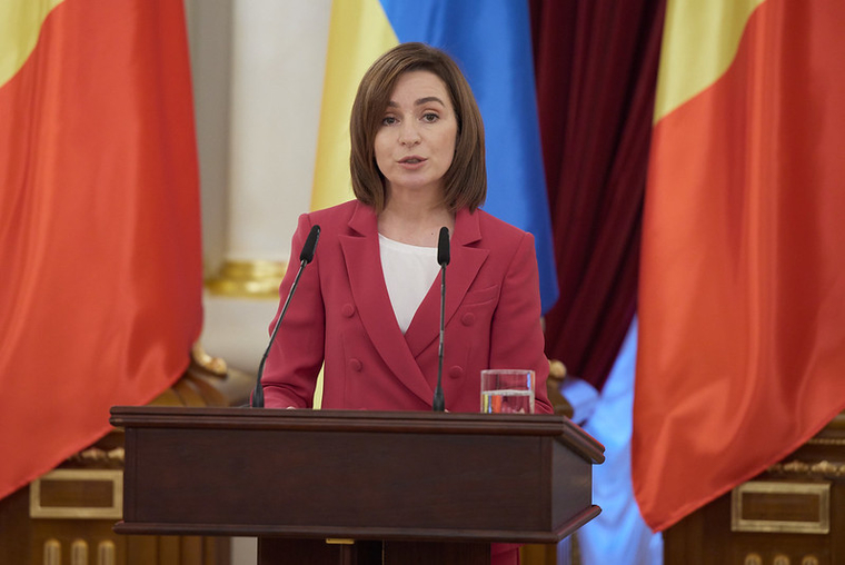 Президент Молдавии Санду заявила о прекращении взаимоотношений с РФ